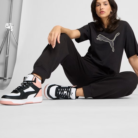 PUMA Rebound Joy Women's Mid Top Sneakers - Picture 2 of 16